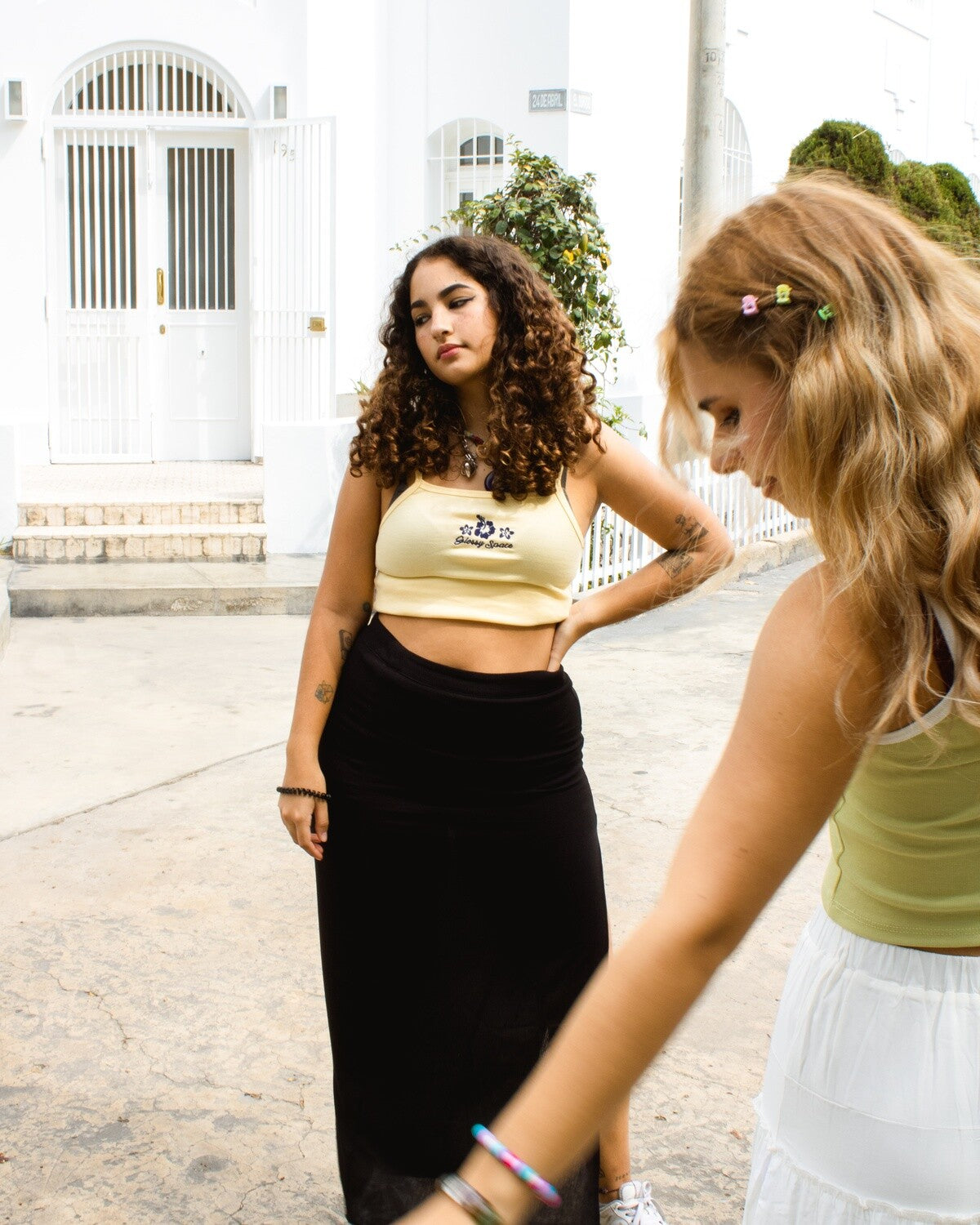 Black Long Skirt