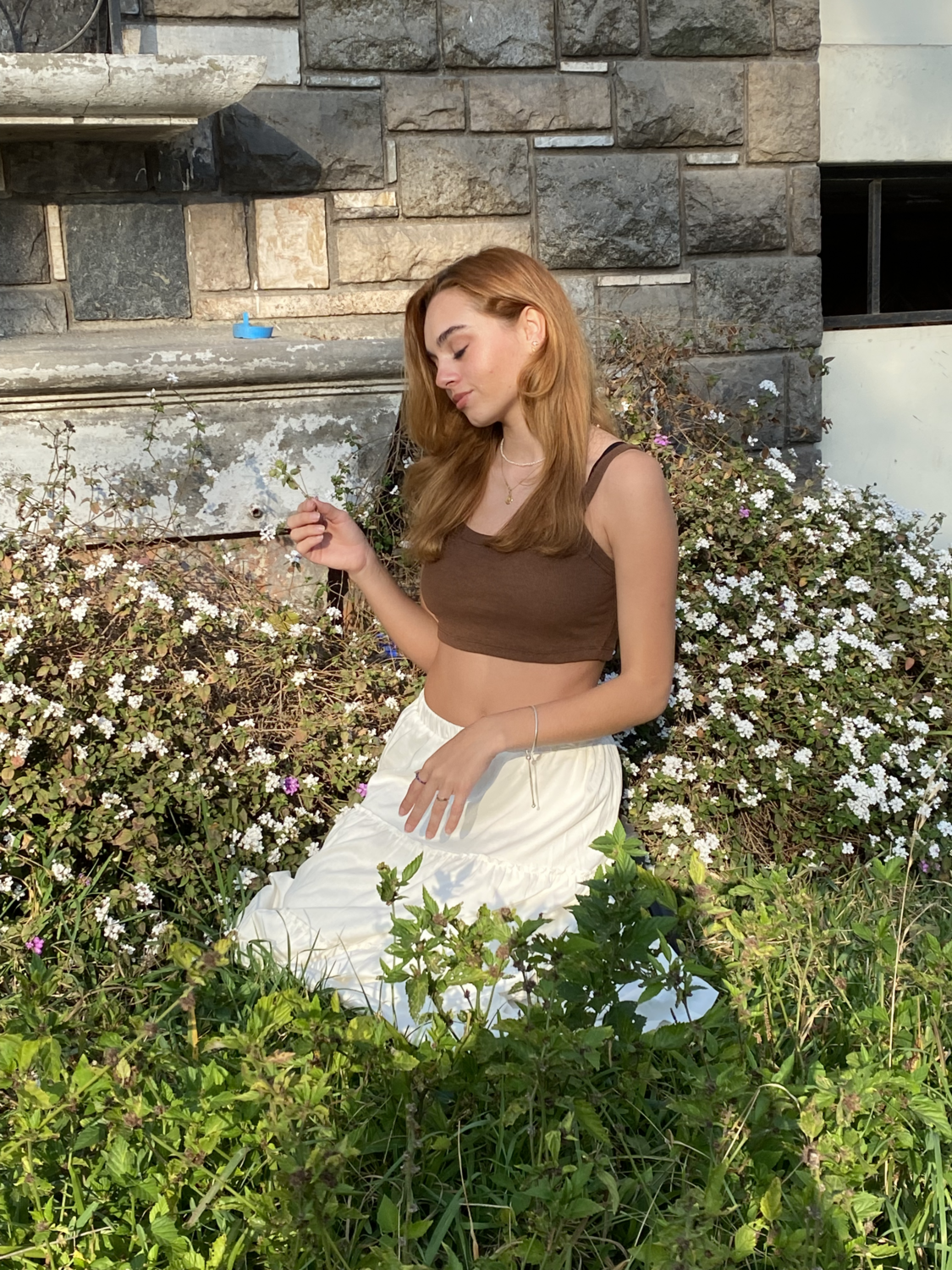 Camille Brown Top