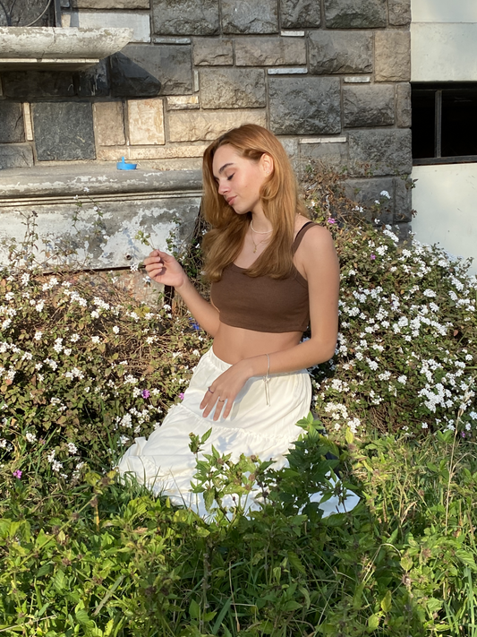 Camille Brown Top