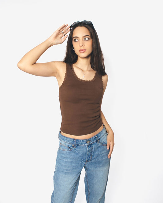 Taylor Brown Top