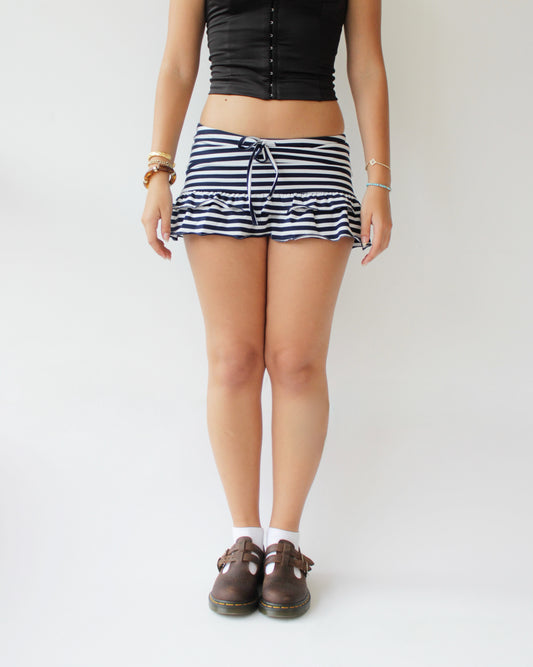 Dahlia Striped Mini Skirt