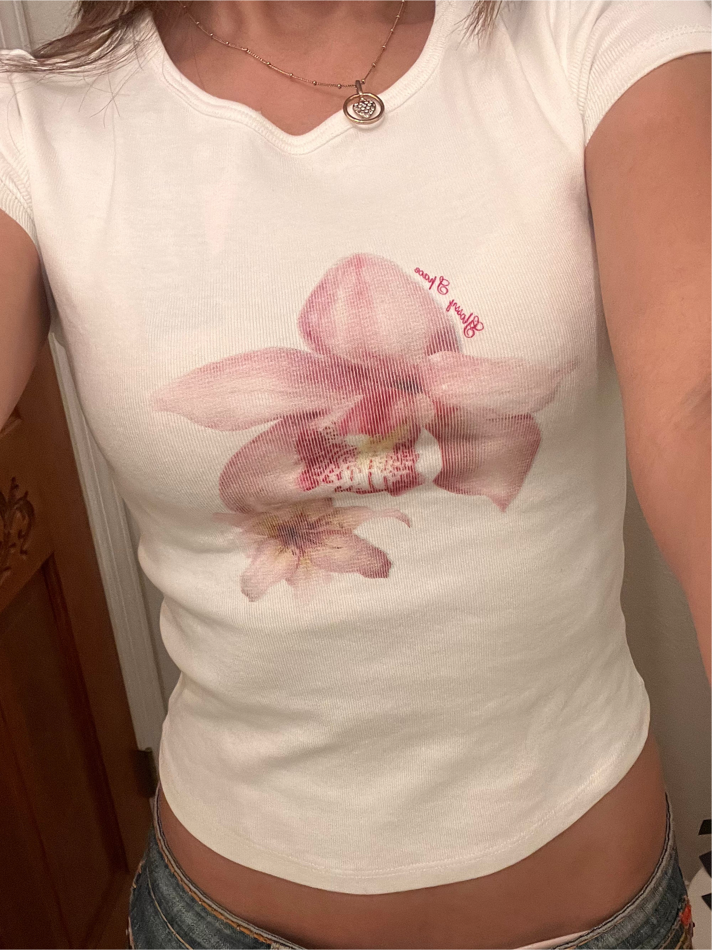 Orchid Baby Tee