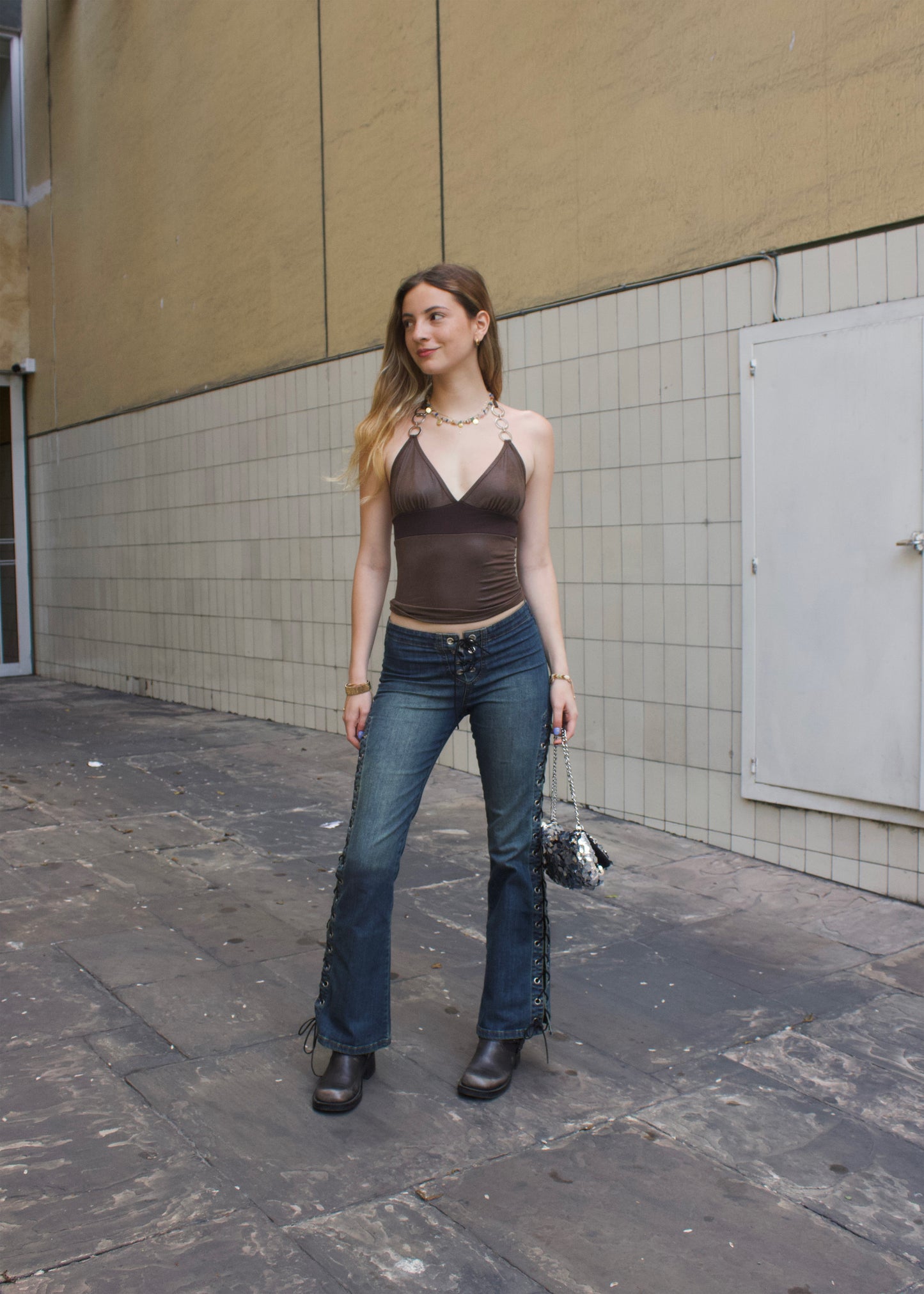 Maneater Top Brown