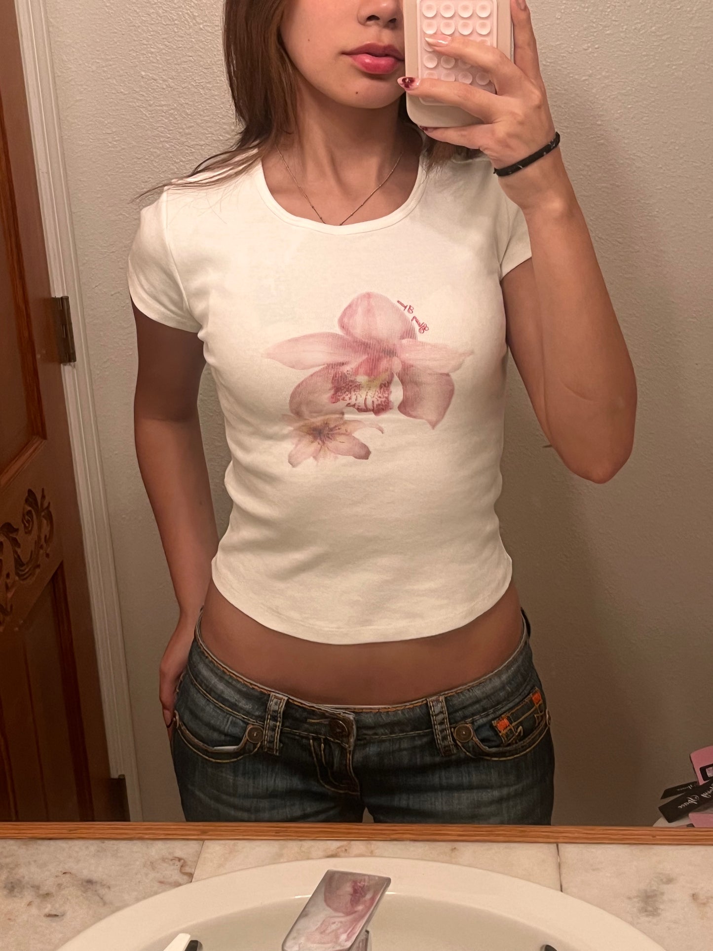 Orchid Baby Tee