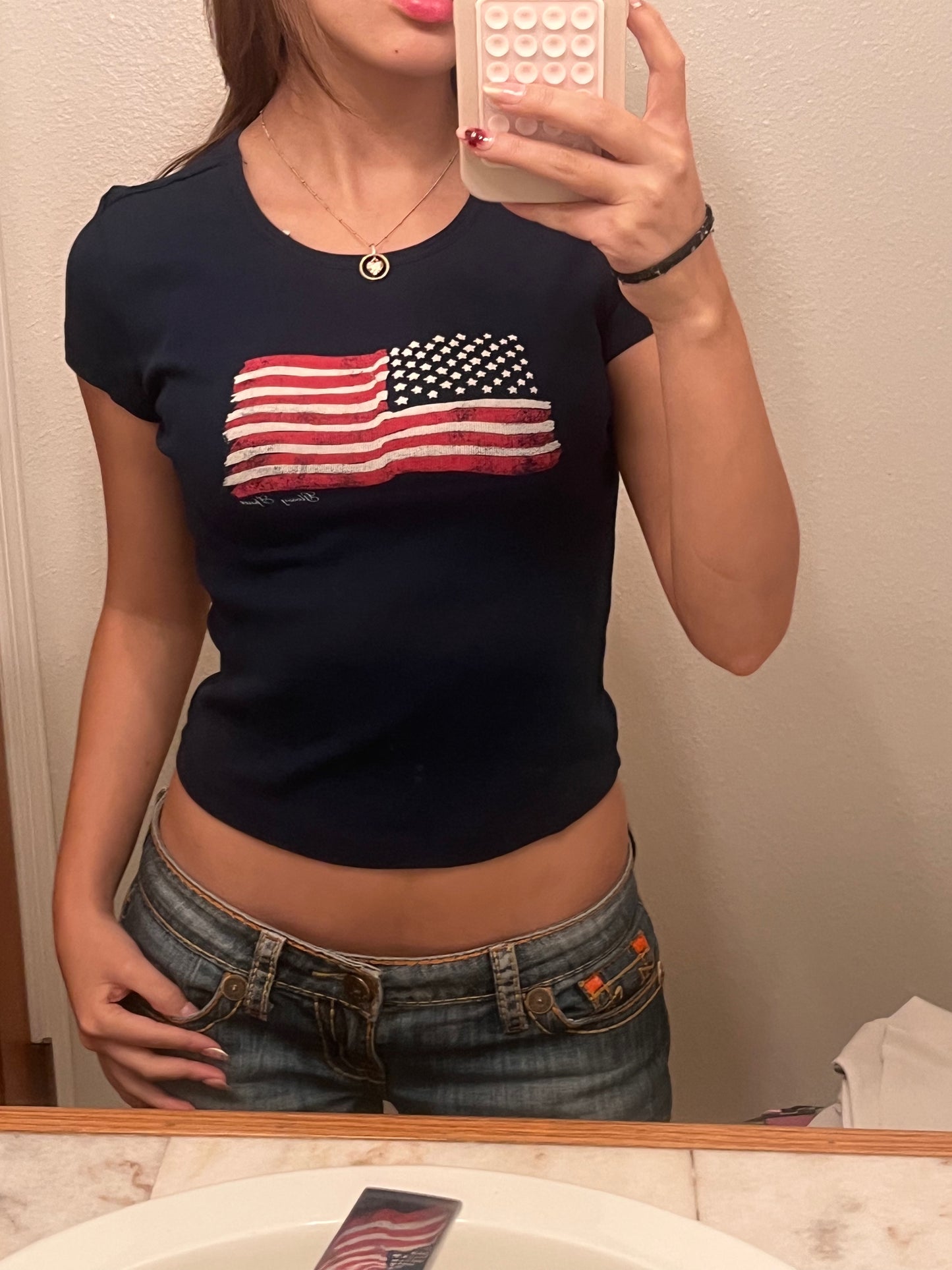 American Flag Tee